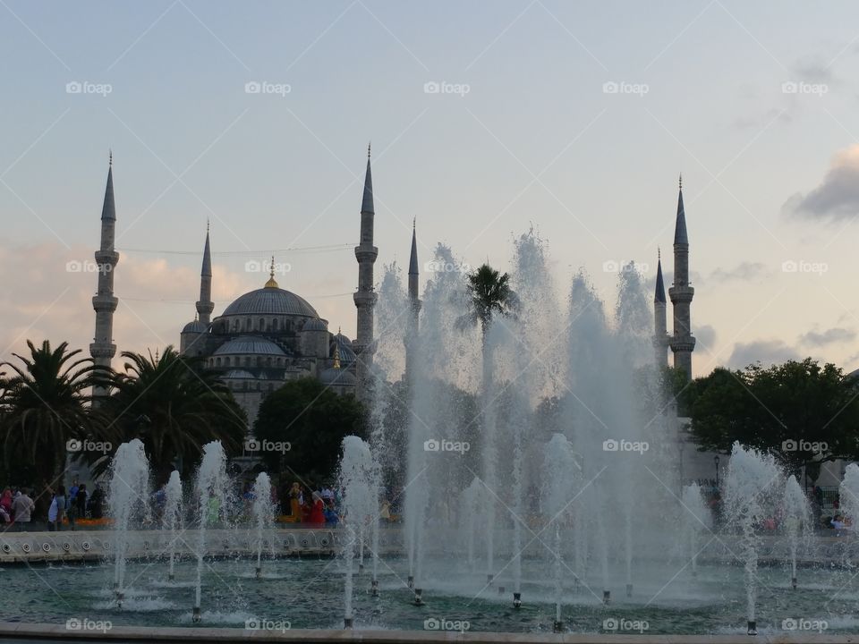 Sultanahmet mosque Istanbul Turkey