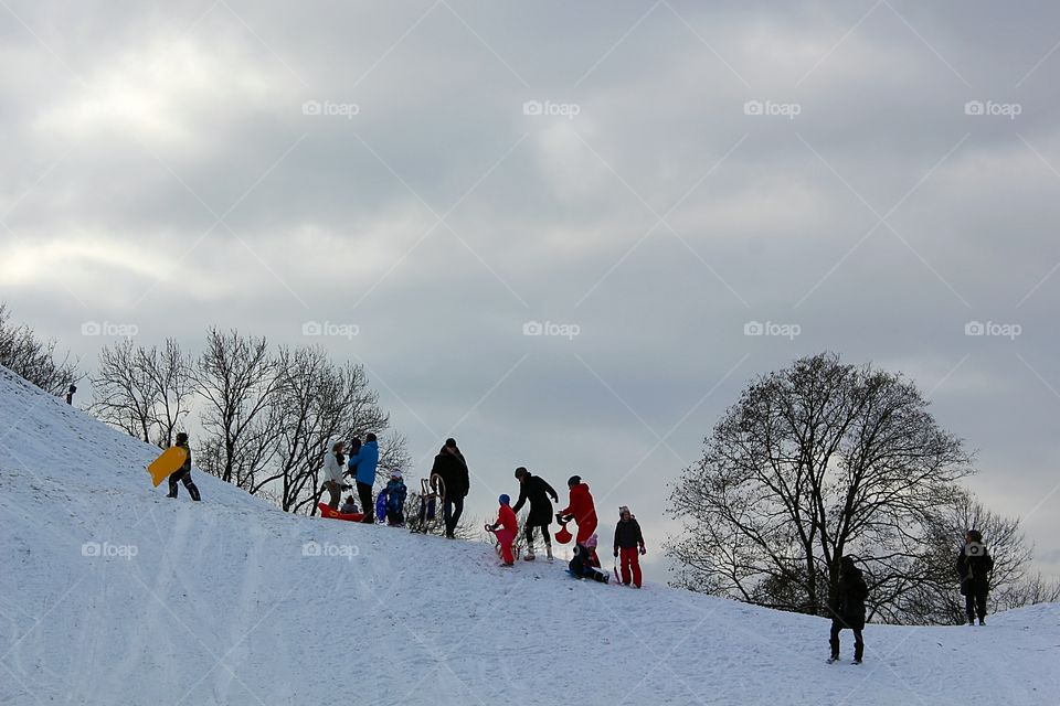 a colorful and fun winter