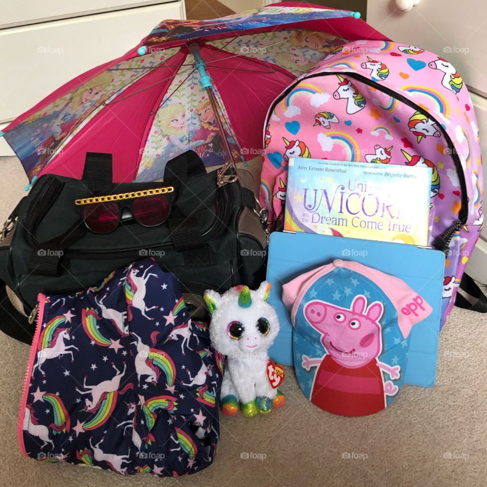 Suitcase Packed For Summer Vacation!