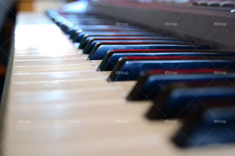 Piano keys. My sweet piano keyboard
