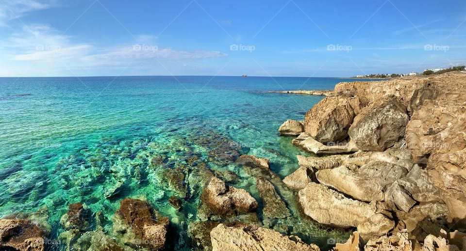 The island of Cyprus is a beautiful place all year long. Took this photo on December the 22nd!! Beautiful weather and amazing colors! Visit this island and you will fall in love!!!