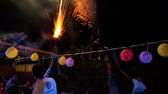 Party at new year