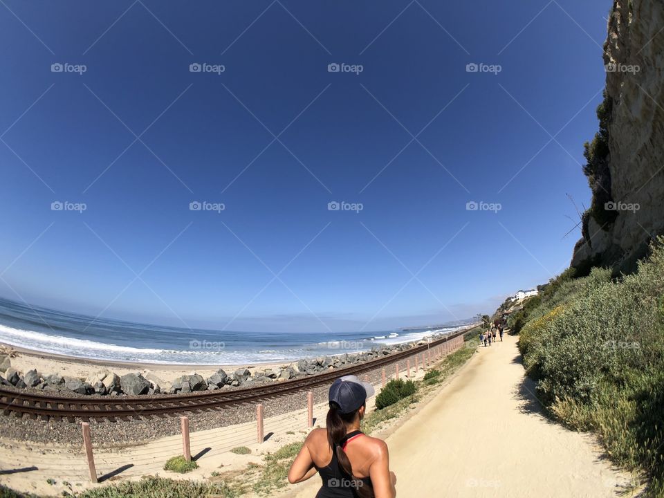 Foap Mission Staying In Good Shape! Running the Beach Trail Southern California Coastline!