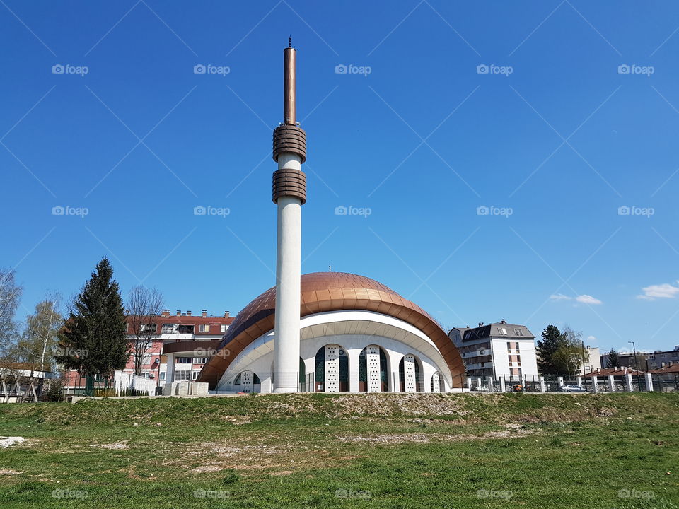 Image of central mosque of Ilidza, Sarajevo