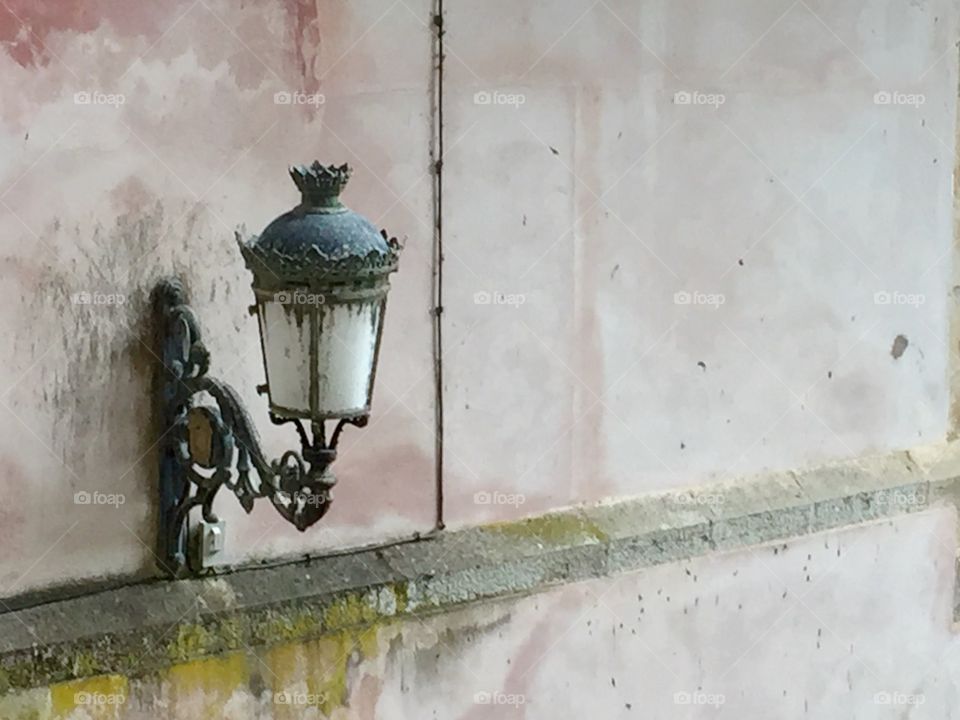 Light on a wall, Spain