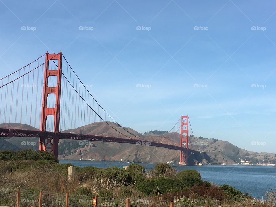 The infamous Golden Gate Bridge, San Francisco, CA! 