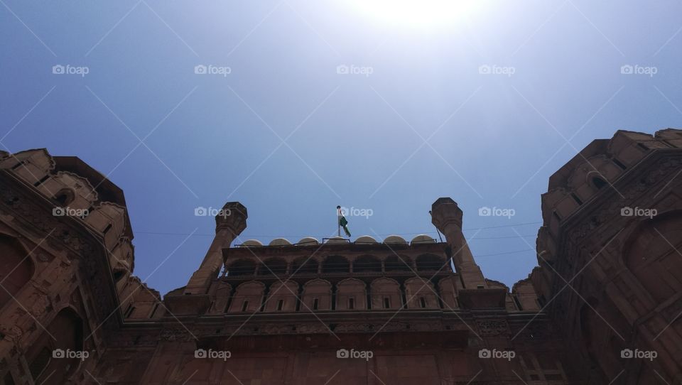 red fort,delhi, india