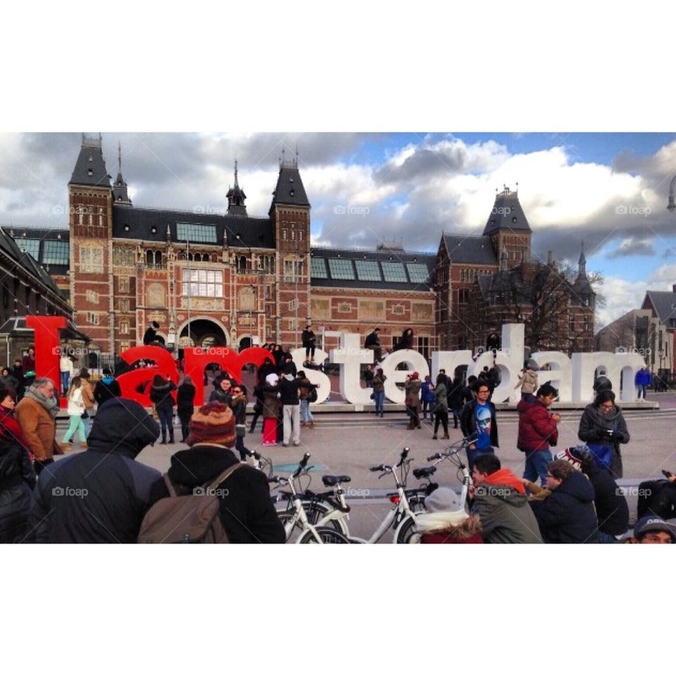 I Amsterdam sign 