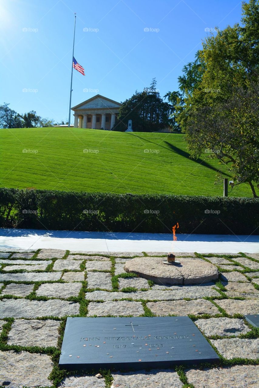 John Fitzgerald Kennedy’s grave