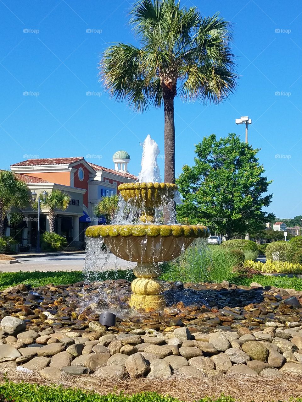 Fountain in the city
