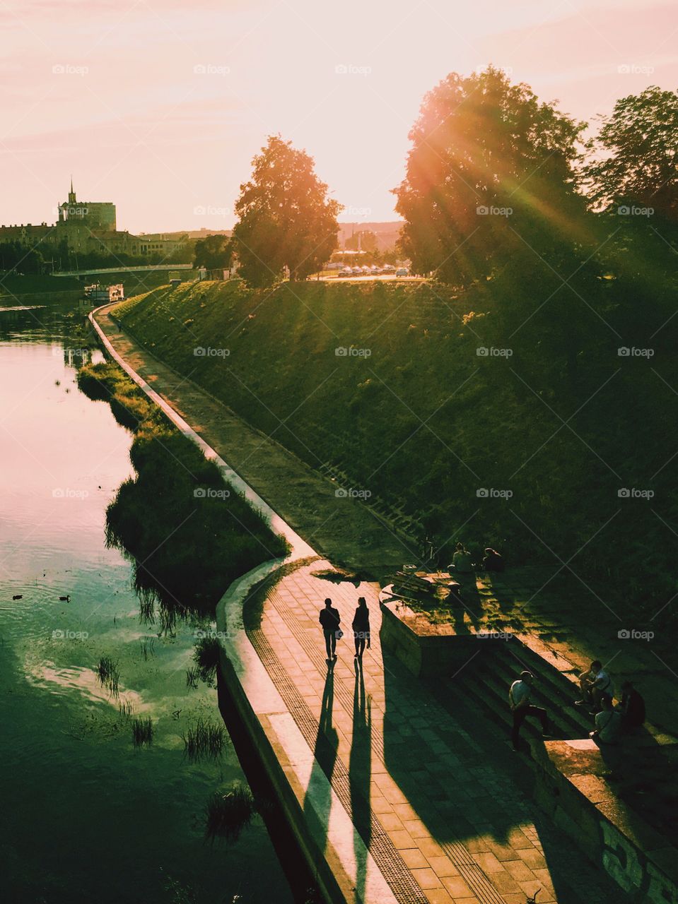 Water, No Person, River, Canal, Bridge