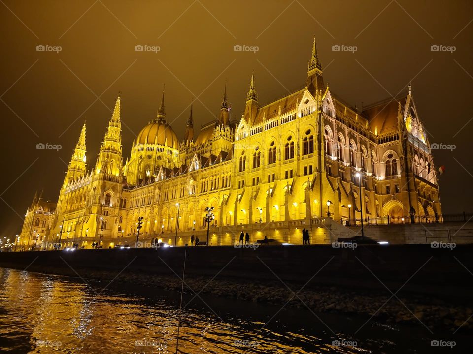 Budapest at night