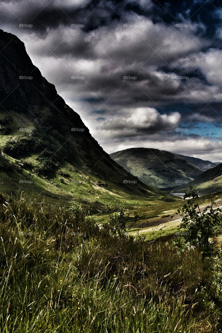 landscape scotland dramatic highlands by olijohnson