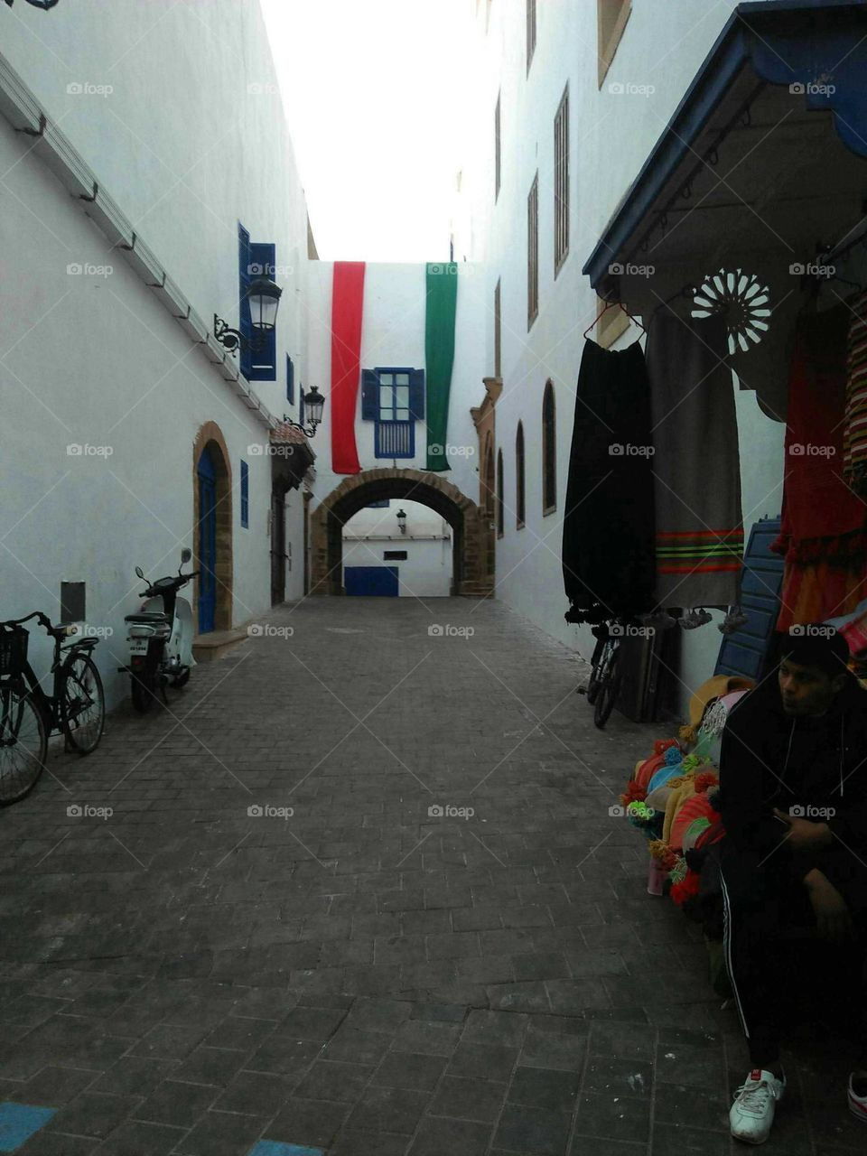 An ancient small street.