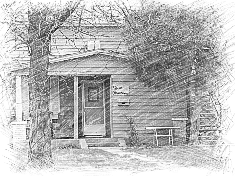 grandma's house sketch