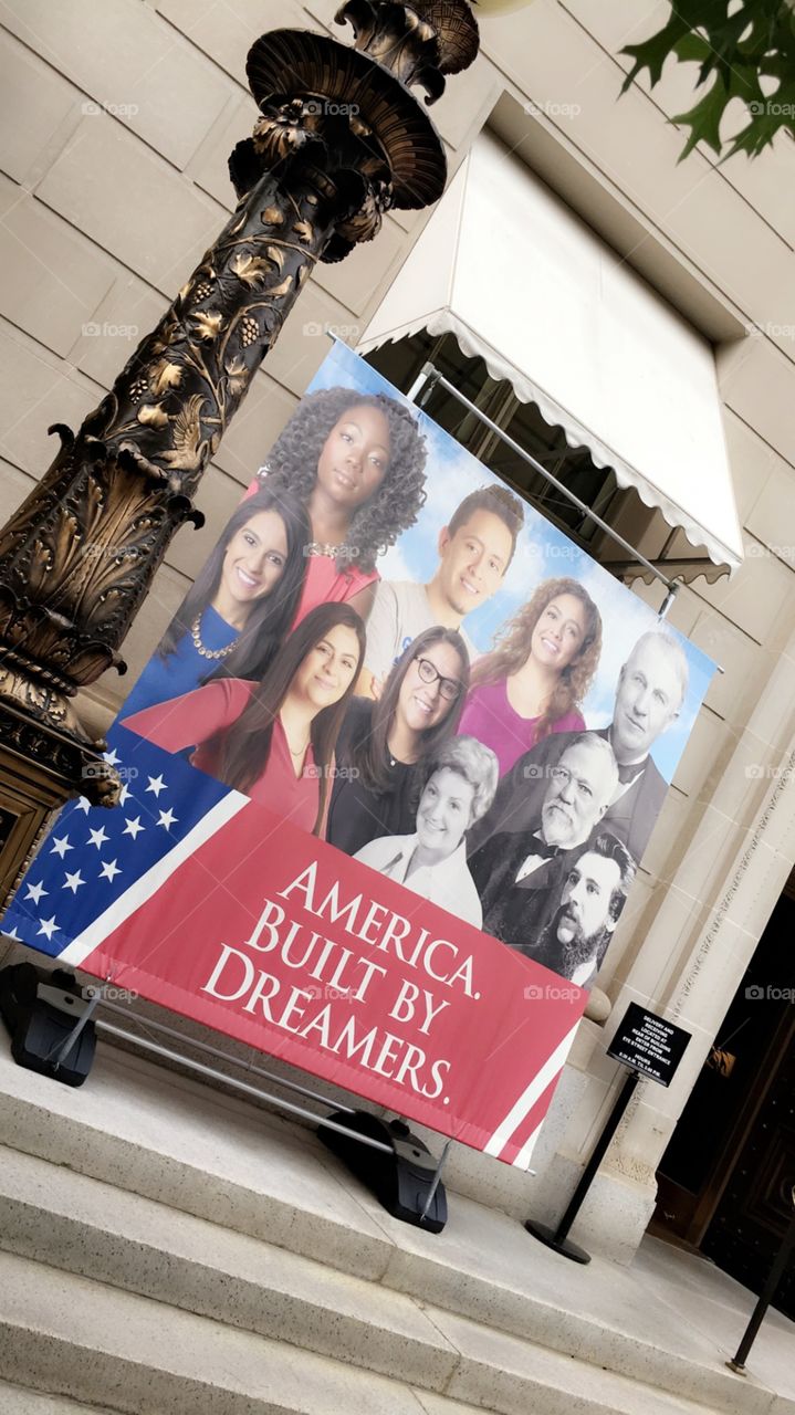 America. Built By Dreamers.