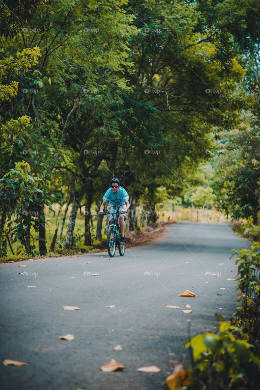 Enjoying the summer with bike tour