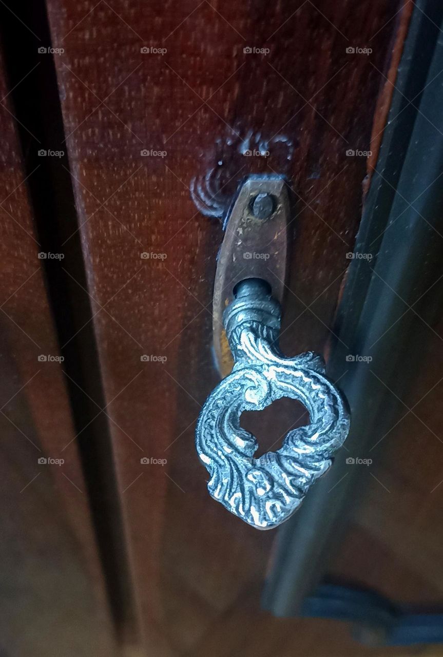 vintage object old key