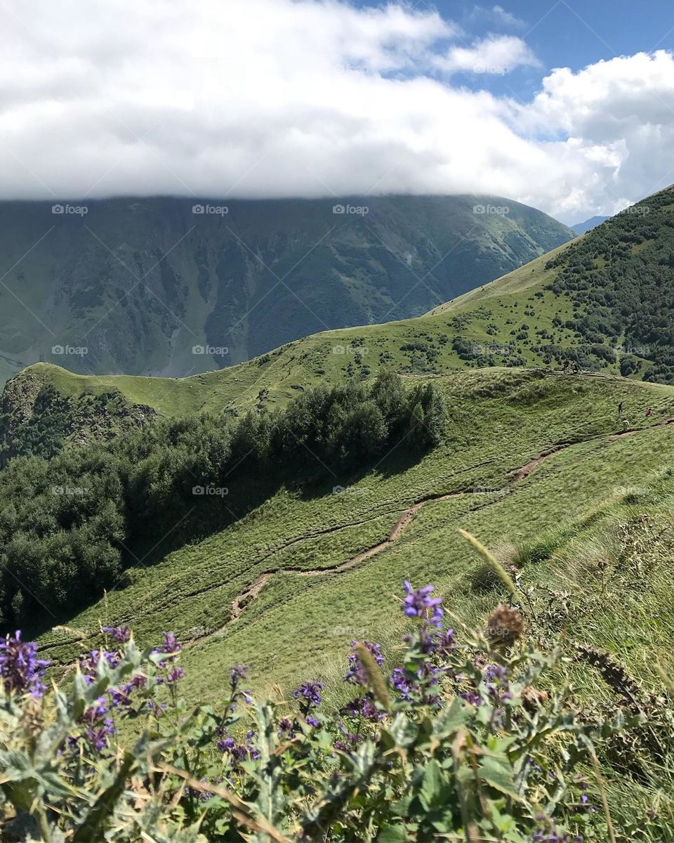 Scenic beautiful Mountain landscape 