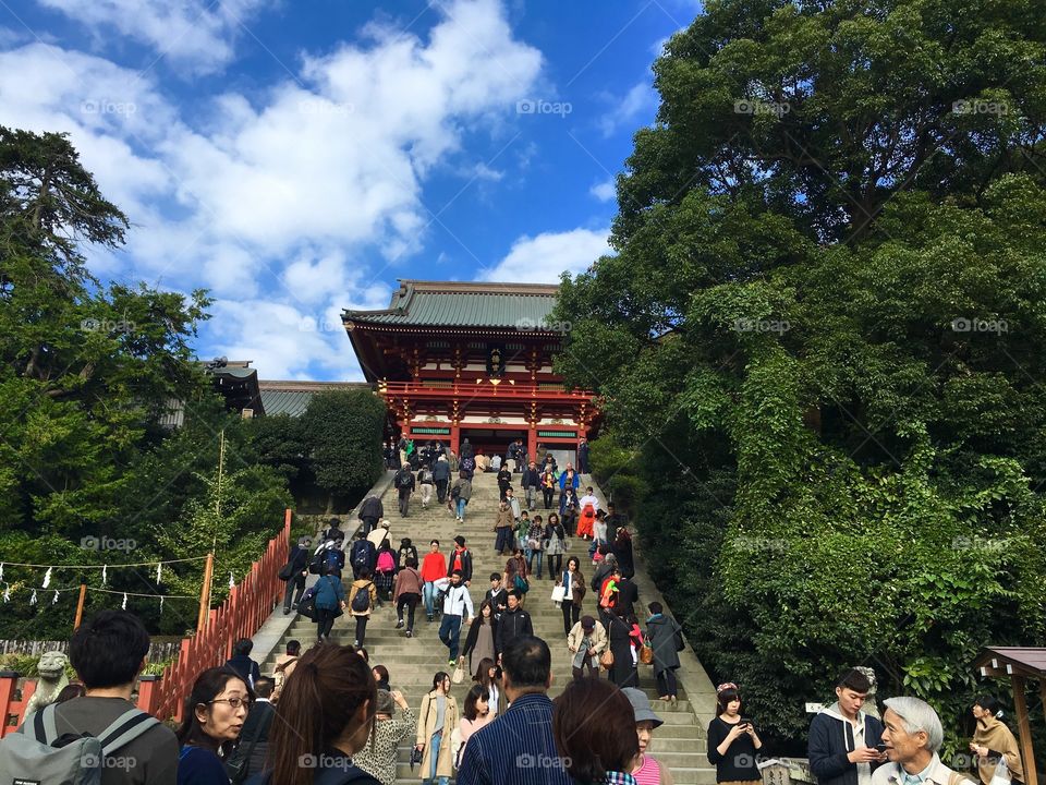 Kamakura temple,Japan 