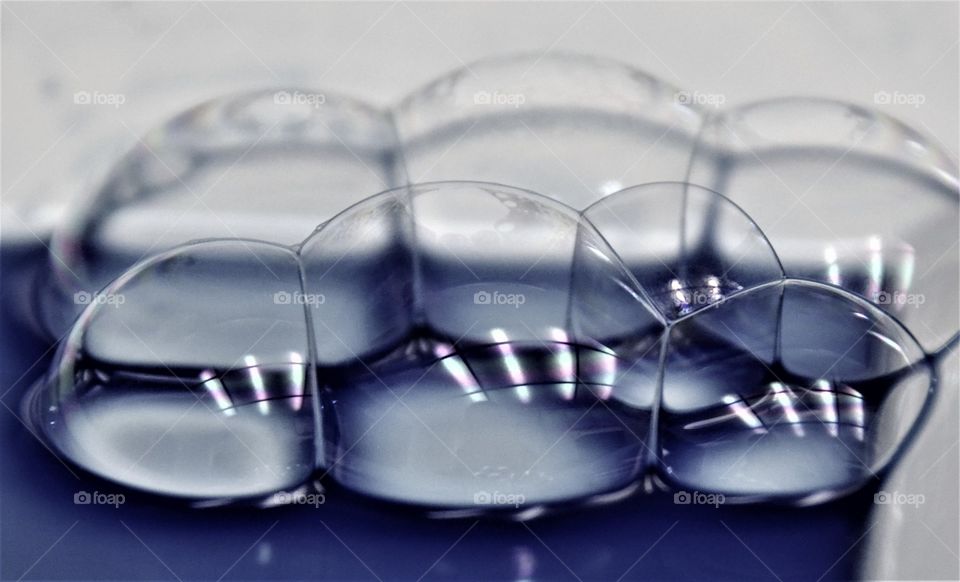 Close-up of bubbles