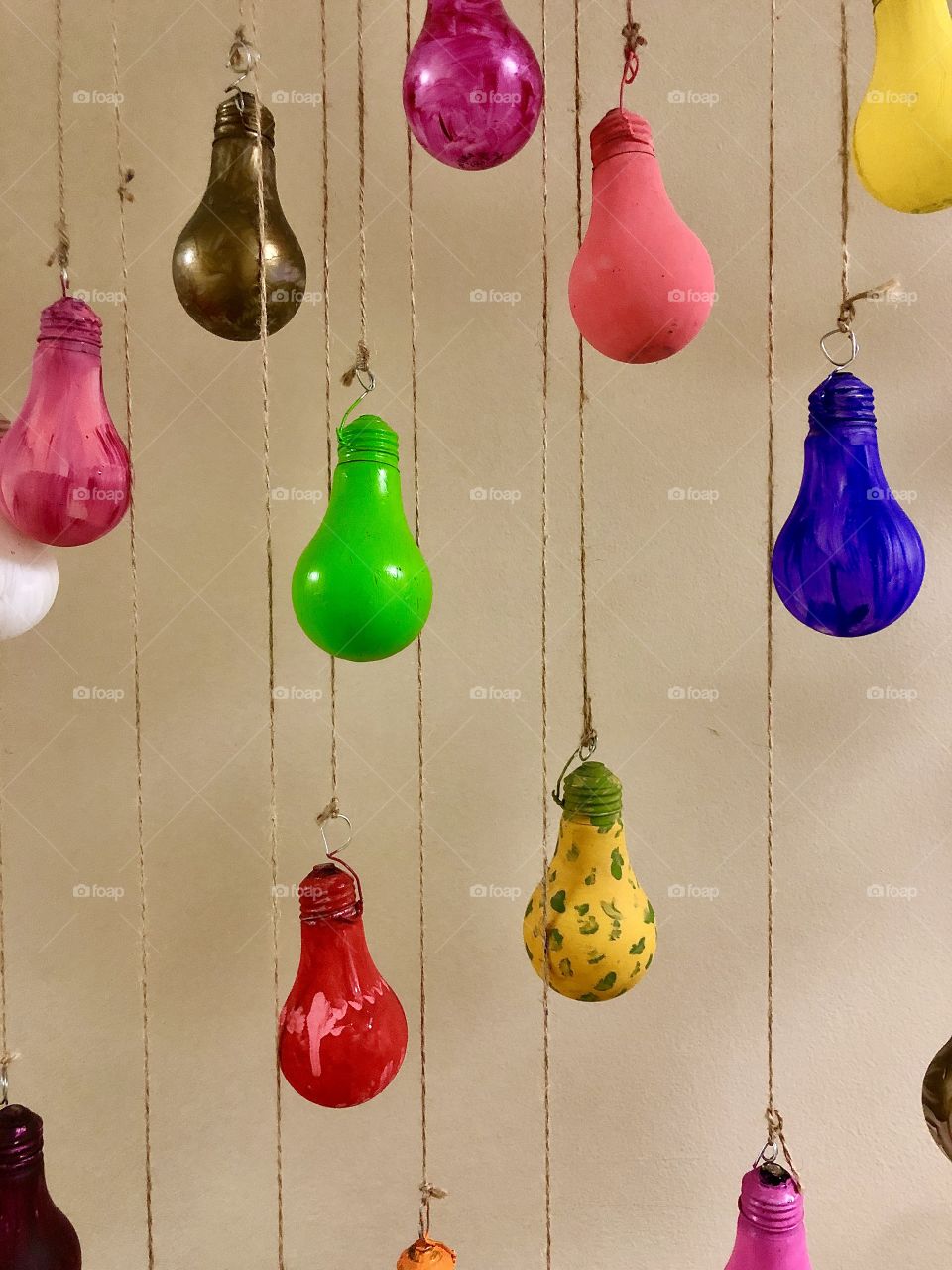 Colorful arts and crafts project 