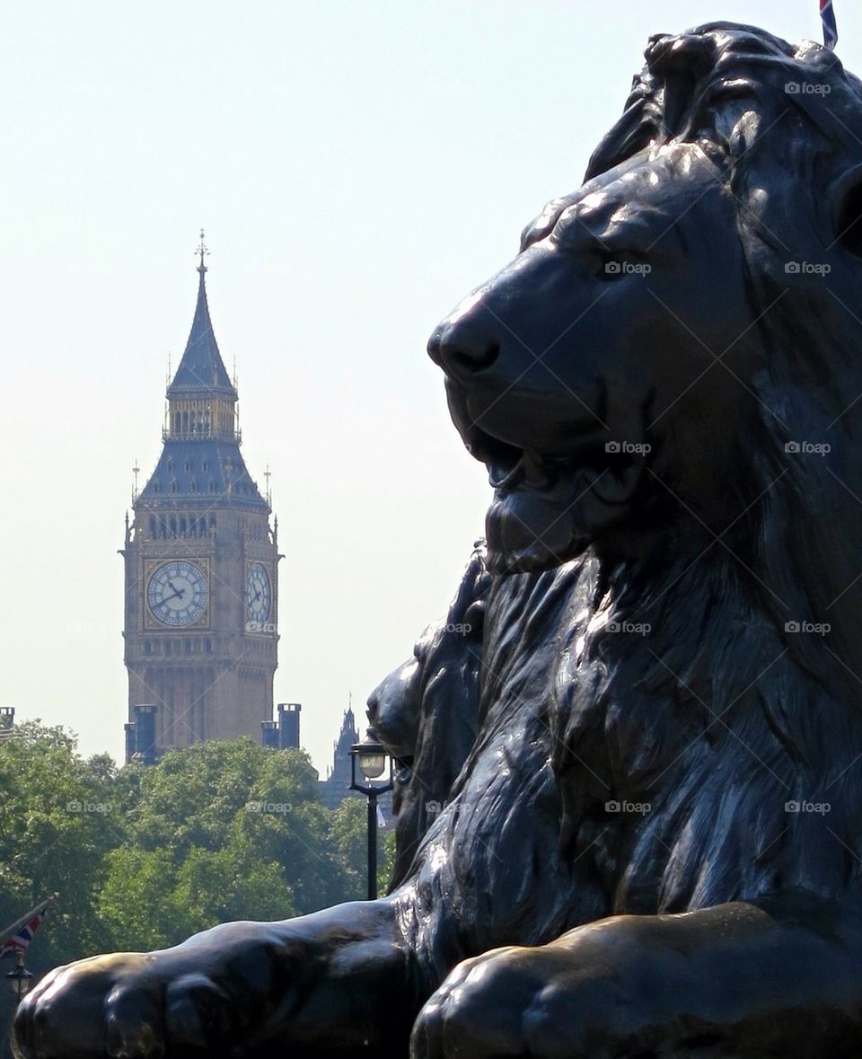 Big Ben and the Lion