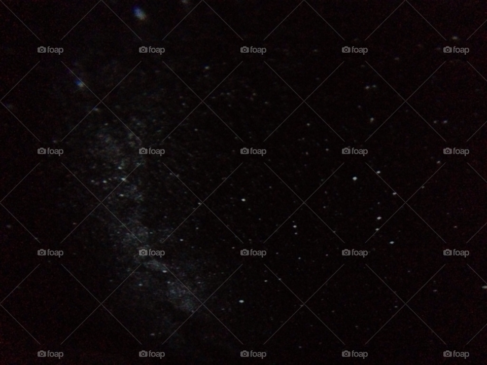 sky dark night stars by merchant746