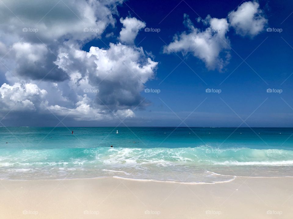 Amazing colors of the Caribbean 