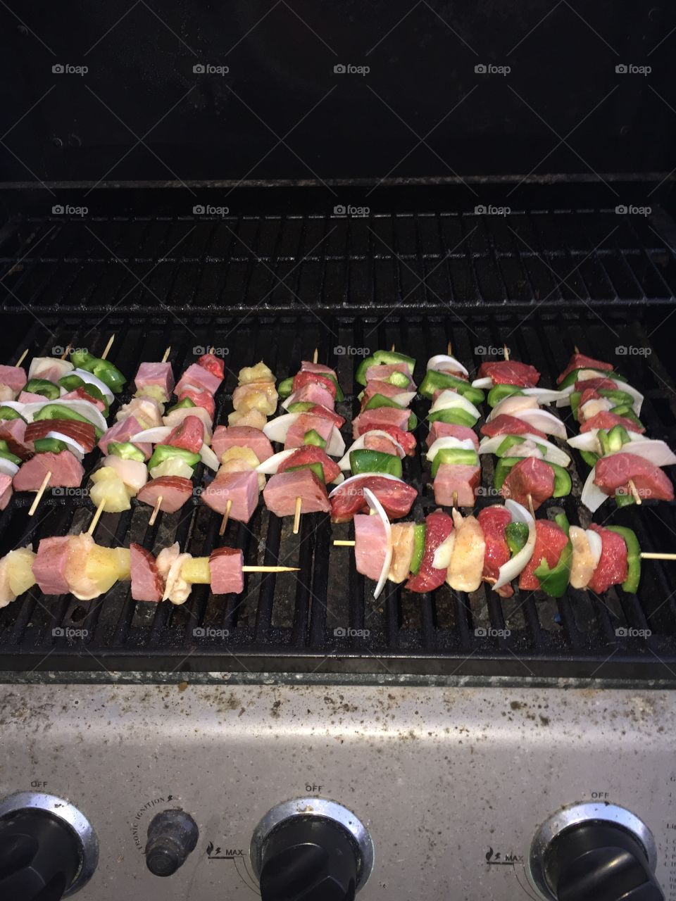 Grilled kabobs 