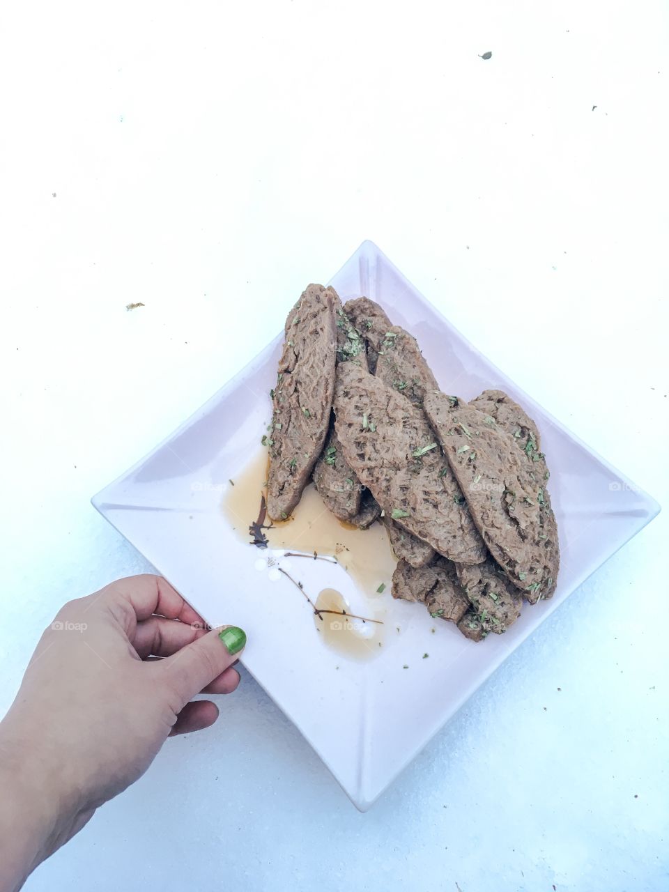 marinated soy filets