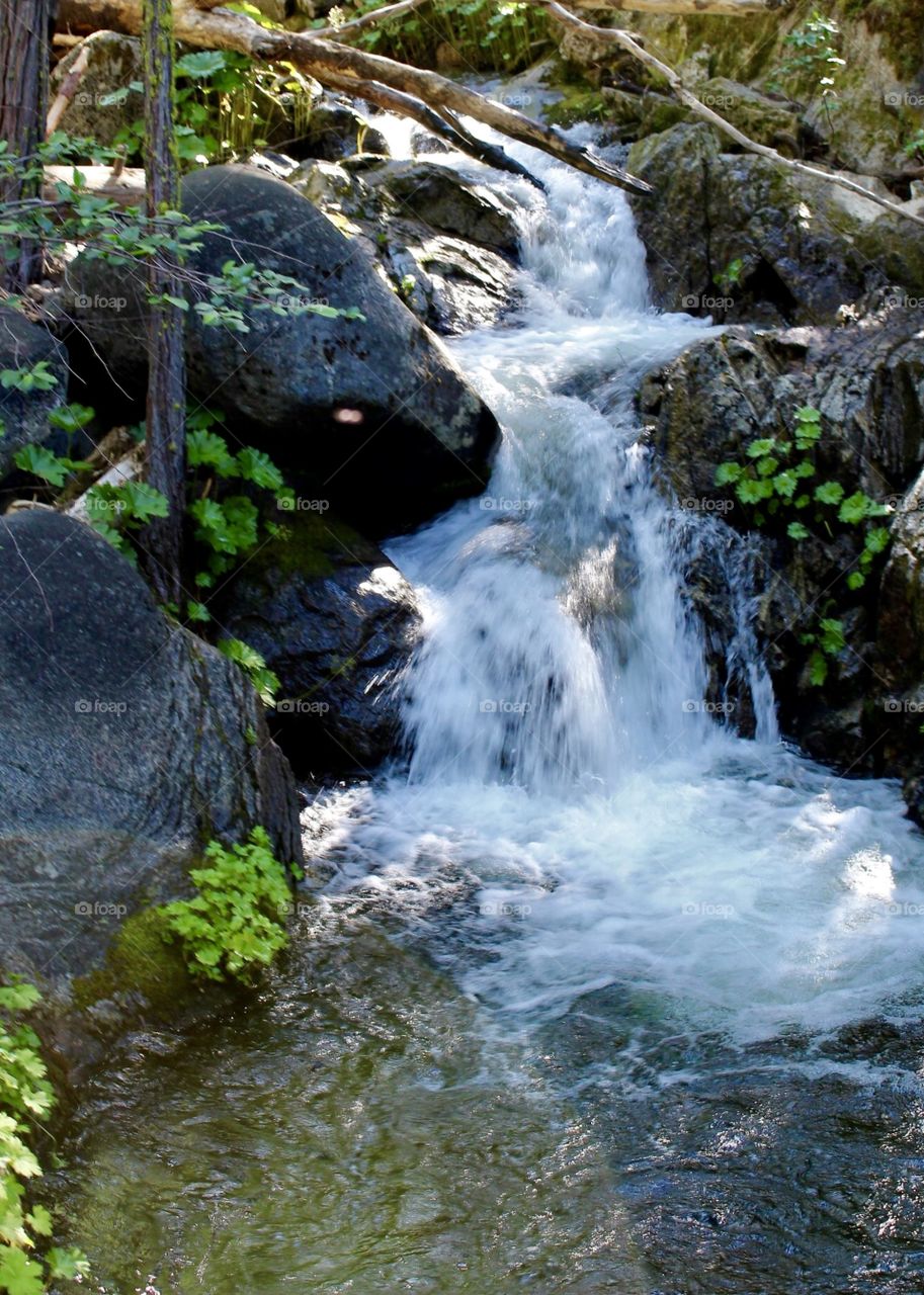Mountain stream-waterfall 
