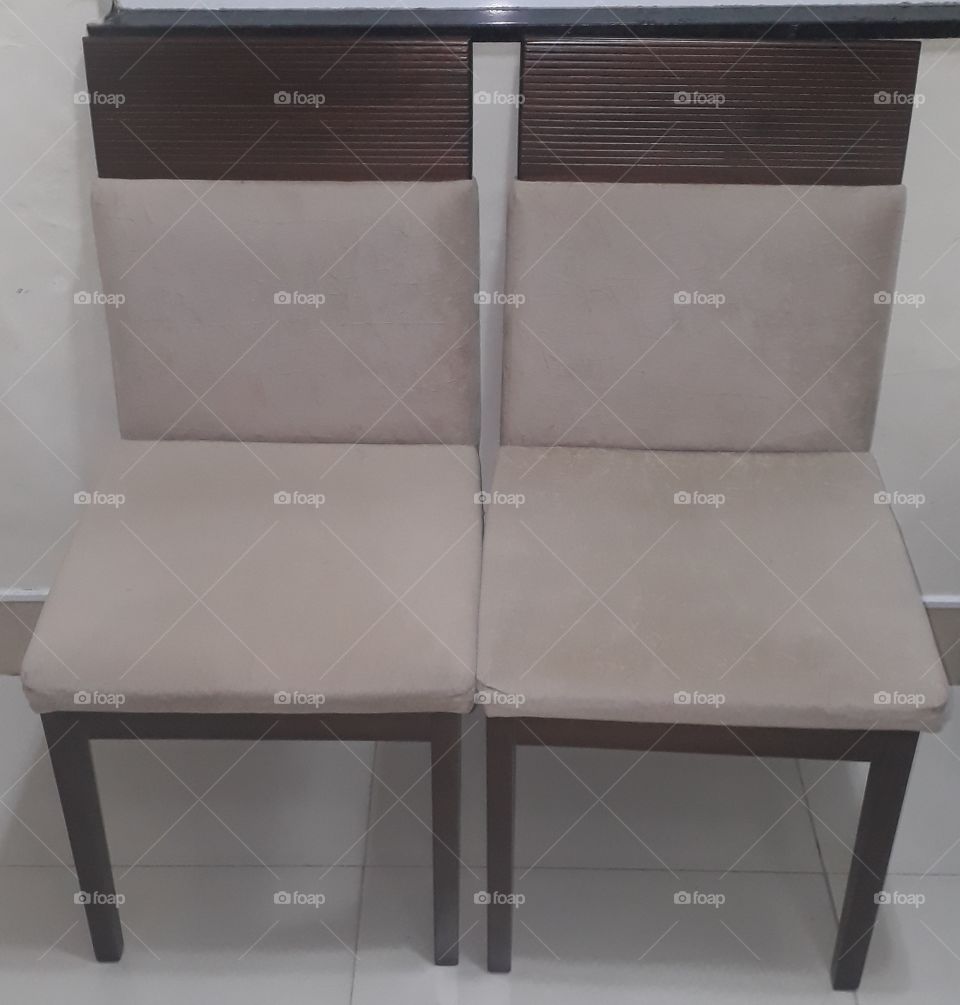 Cadeiras Gêmeas Móveis Clássicos Arte Interior Designer