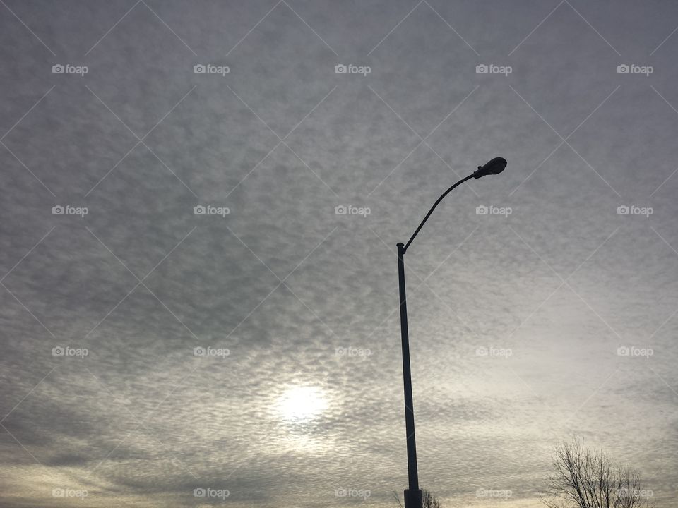 Street Lamp vs Sky
