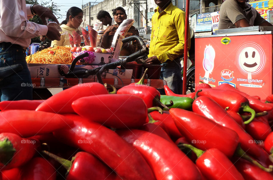 red chilli and street