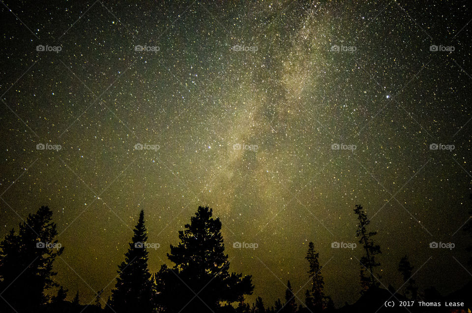 Milky Way over Steamboat Springs, CO