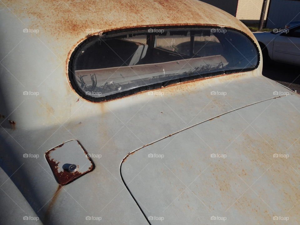 Rear Window - 1950s Jaguar