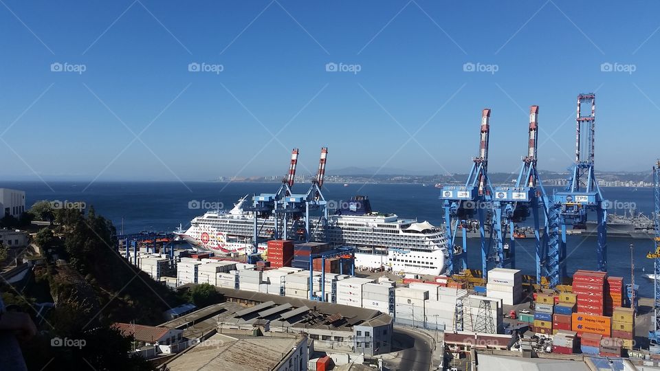 Valparaiso port, Chile