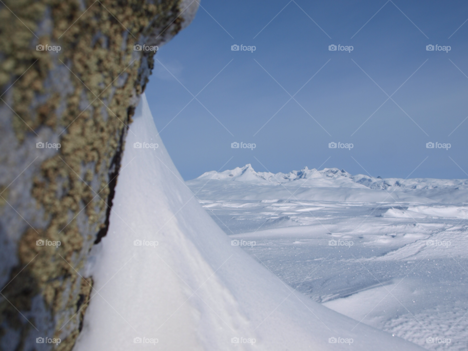 snow winter norway blue by hslysne