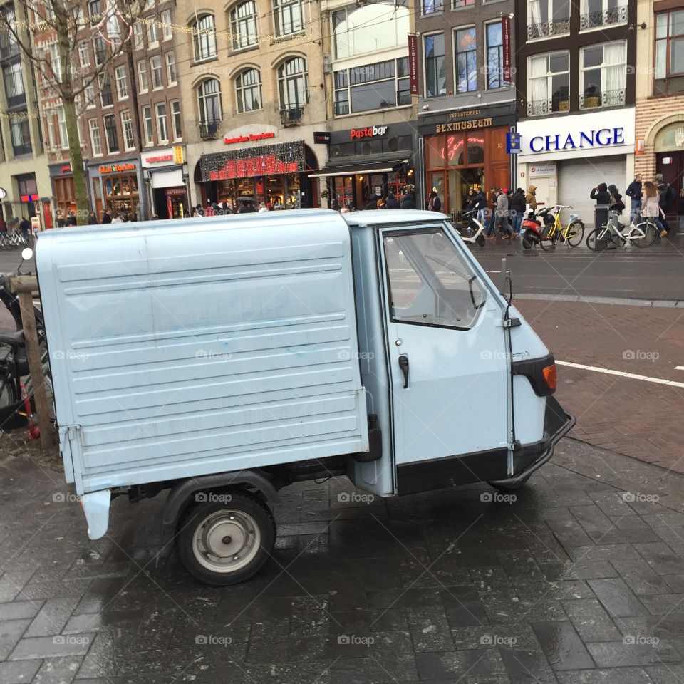 Ape car Amsterdam 