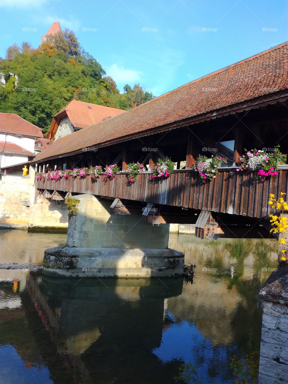 A really old bridge from the 1400 century