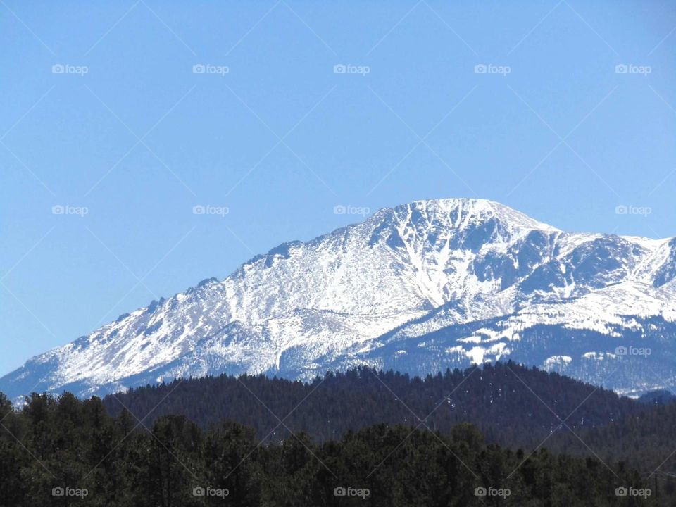 Beautiful pikes peak 