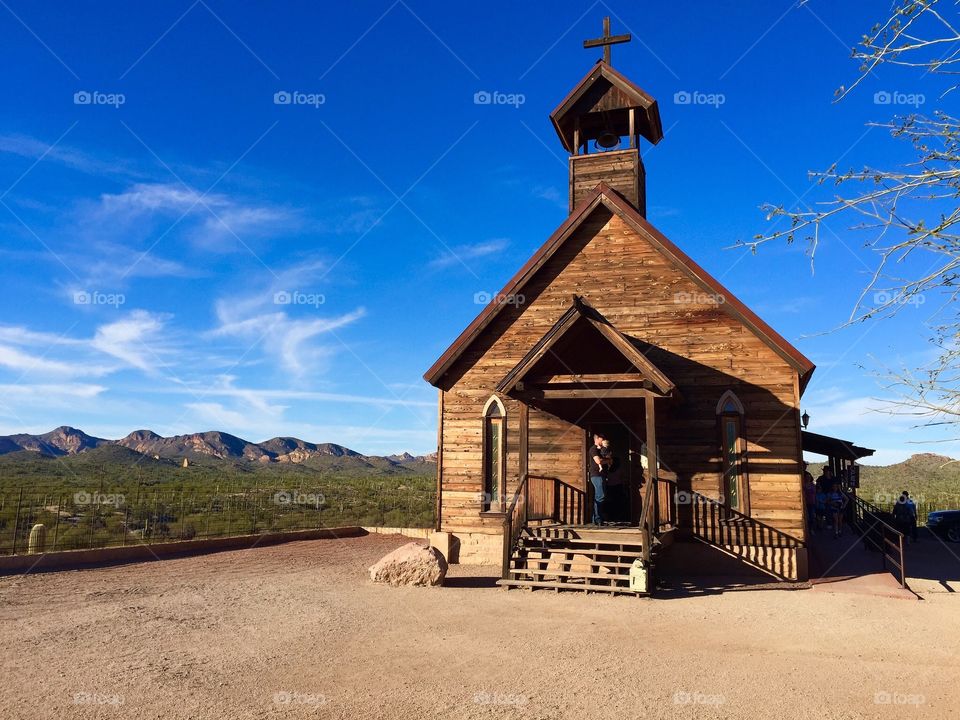 Goldfield church