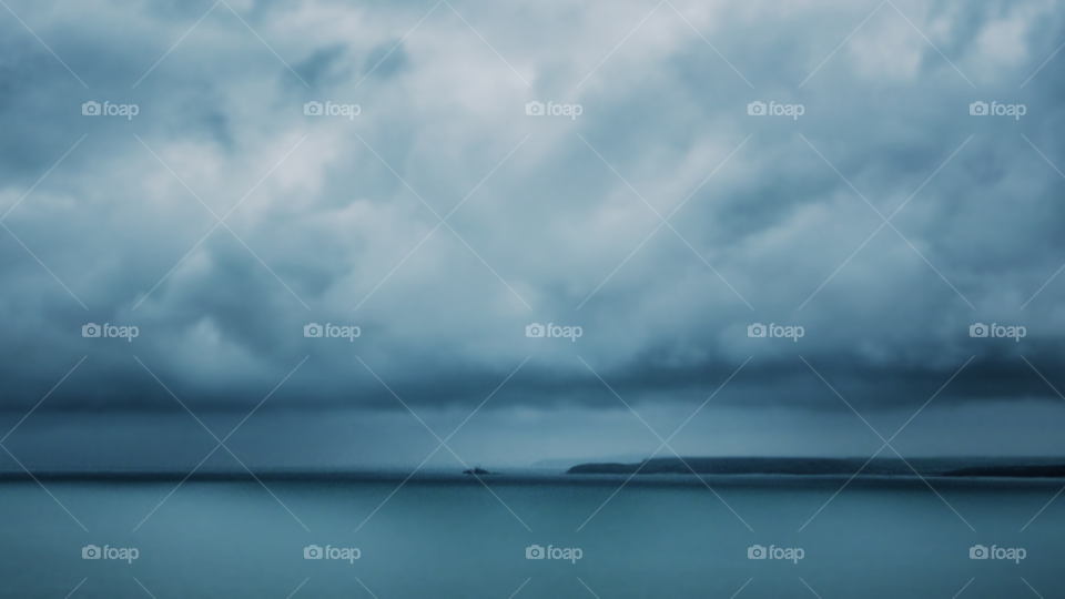 landscape blue clouds england by kcv