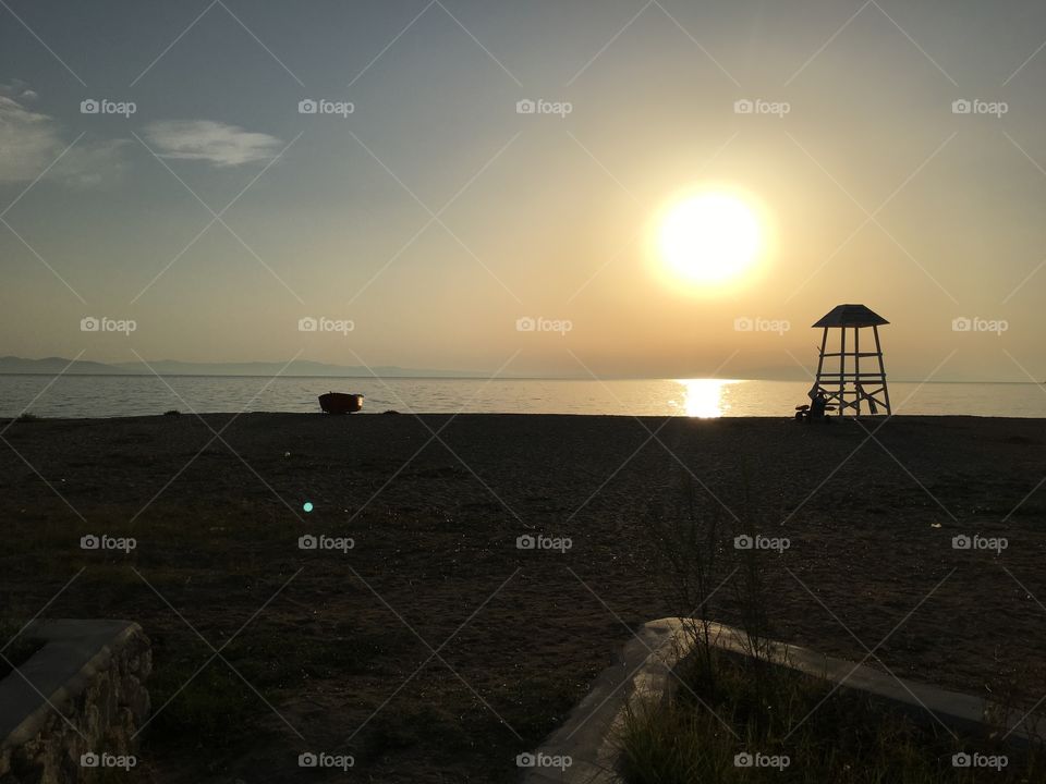 Sunshine on the beach