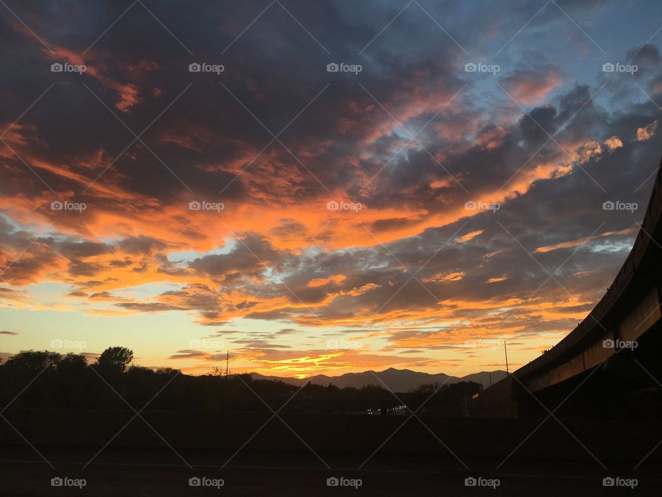 Beautiful orange Utah 