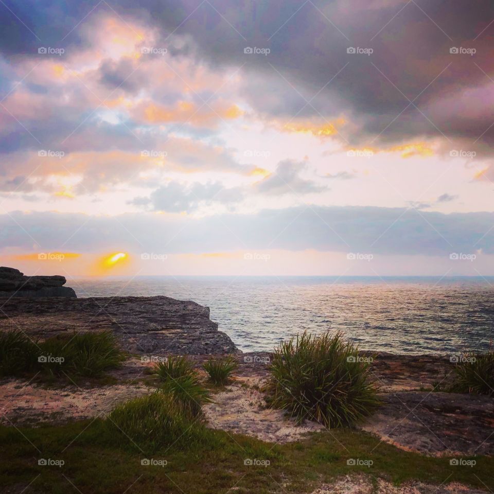 Early Monday on the cliffs 