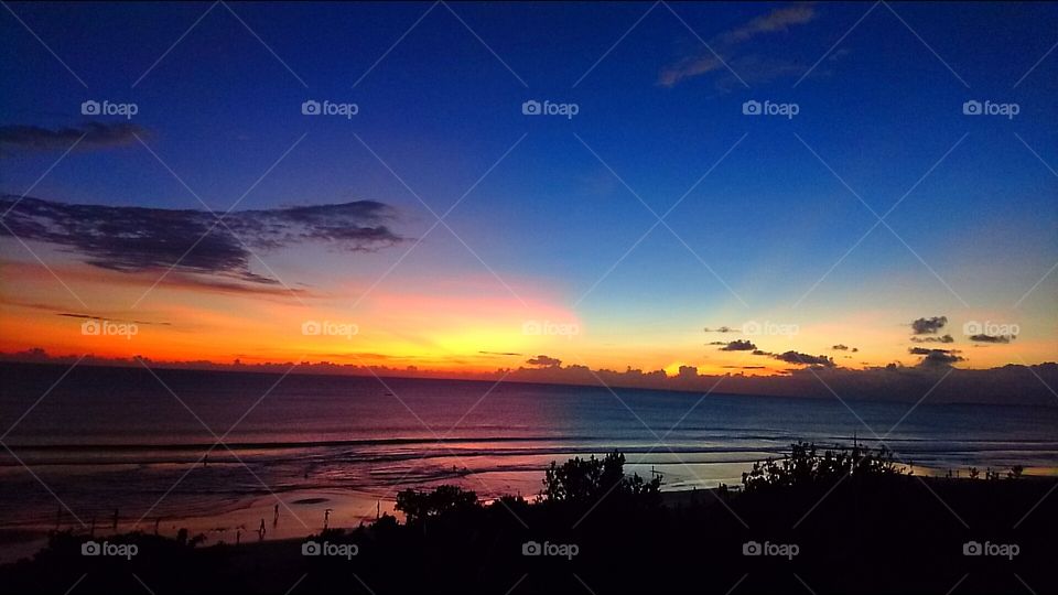 sunset Bali