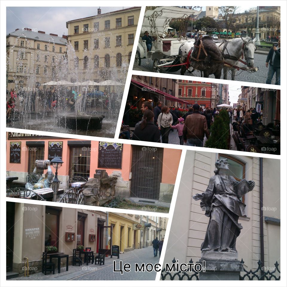 My favorite city of Lviv, Ukraine.