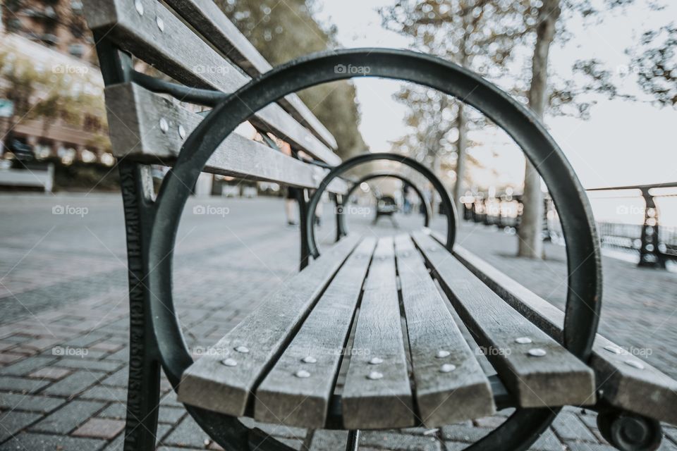 Bench in NYC